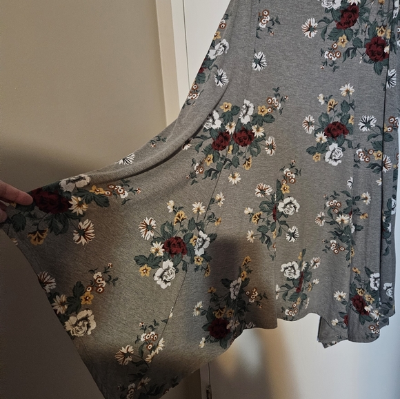 TORRID Sleeveless Floral Trapeze Dress 3 - Picture 3 of 6